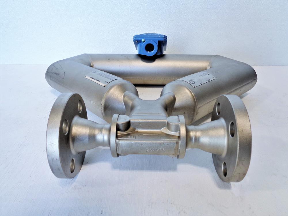 Micro Motion Coriolis Flow Meter 1" 300# Stainless Steel CMF100M329NU